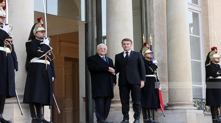 الرئيس ونظيره الفرنسي